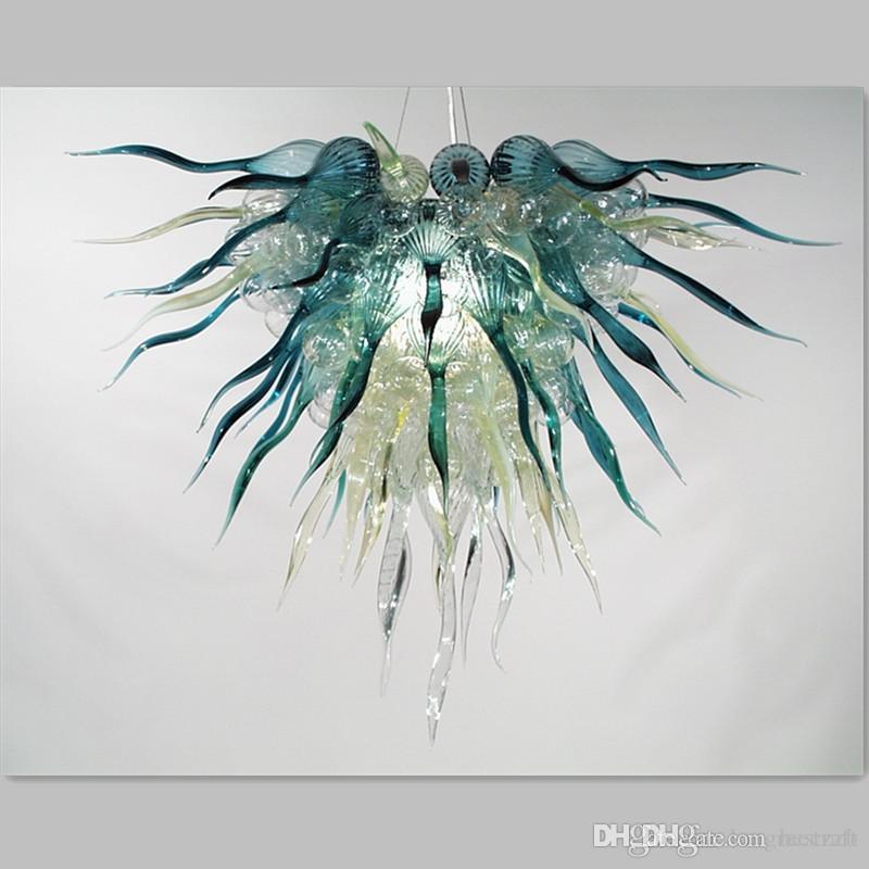 ceiling lamps ceiling lights led light bulbs UL 110V 220V glass chandelier New style oriental chandelier