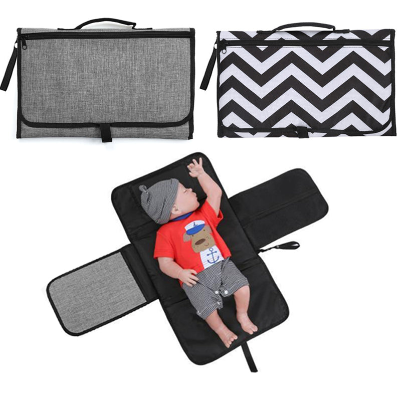 Waterproof Baby Changing Mat Portable Diaper Travel Table Changing Pad travel table Changing Station Diaper Pad for Toddlers Infants RN8006