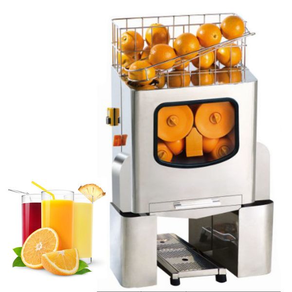 LOW PRICE Electric Juice Maker Citrus Juicer , Commercial Automatic Stainless Steel Orange Juice Making Machine 110V-220V