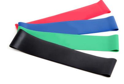 2018 New Factory direct resistance band Latex tape Yoga circle Fitness resistance tension ring Latex resistance band