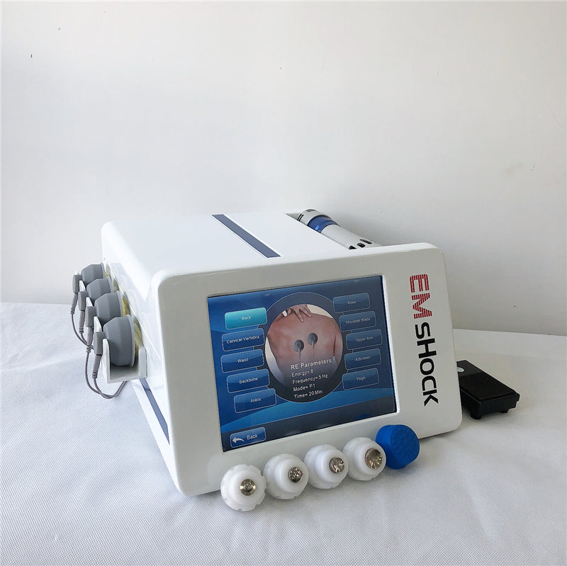 Extracorporal shock wave therapy equipment ESWT Radial Shockwave Machine For Myofascial Pain Syndromes and Plantar Fasciitis