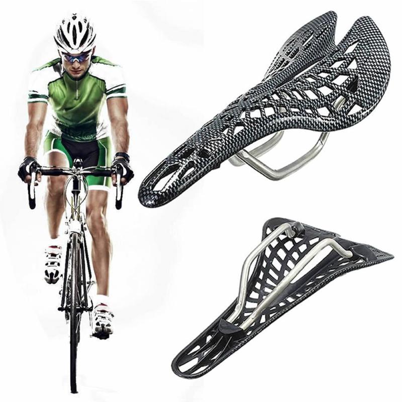 Bike Saddles Mountain Road Bicycle Saddle Carbon Fiber Racing Riding Hollow Front Seat Parts Cycling