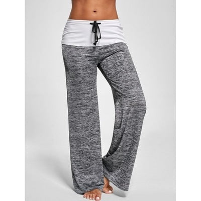 Women&#039;s Designer Yoga Pants Quick-drying Sweatpants Outdoor Casual Wide-leg Pants with Waistband Pants In The Middle Hot Sale