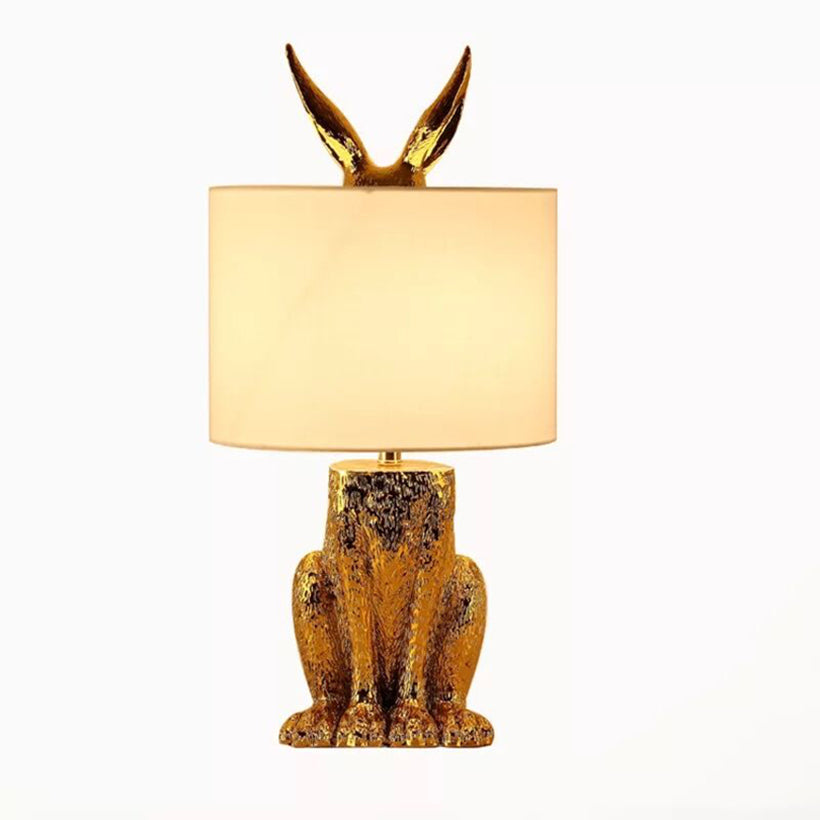 Modern Desk Table Lamp Light Beside Night Lamp E27 Rabbit Home Bedroom Decoration Indoor LED Table Lights