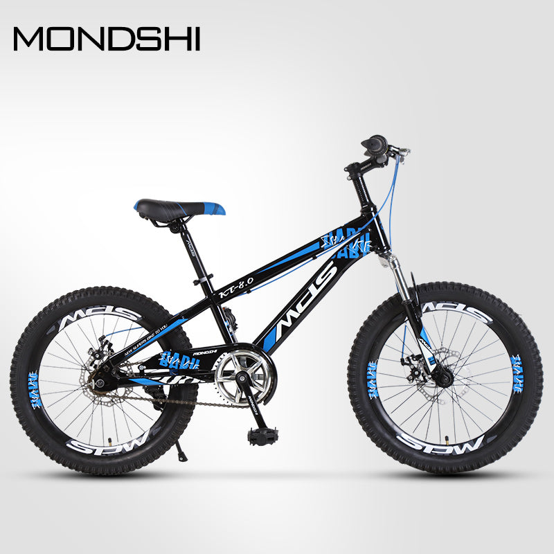 Bikes Mondshi20 Inch Mountain Bike Single Speed Double Disc Brake Absorption Front Fork