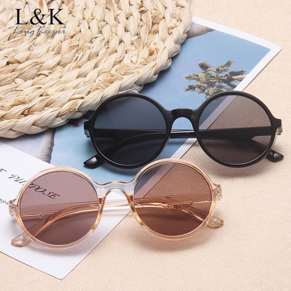 Longkeeper Fashion Round Kids Sunglasses Girls Baby Boys Cool Punk Sun Glasses Children Vintage Eyeglasses Infantil Uv400 Gafas kTTGG