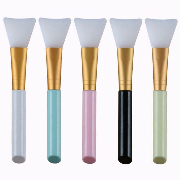 1PC Professional Silicone Facial Mask Brush DIY Mud Mixing Skin Care Beauty Makeup Brushes for Women Girls 100 pcs-lot DHL fre