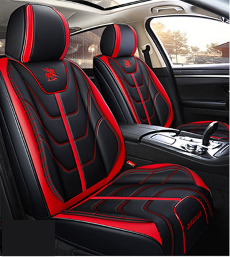 Universal Fit Car Interior Accessories Seat Covers For Sedan PU Leather Adjuatable Five Seats Full Surround Design Seat Cover For SUV 9D360