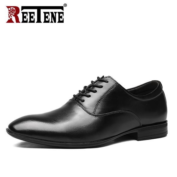 Genuine Leather Men Business Shoes Breathable Wedding Shoes Men Pointed Comfort Dress Male Casual Men&#039;S Office
