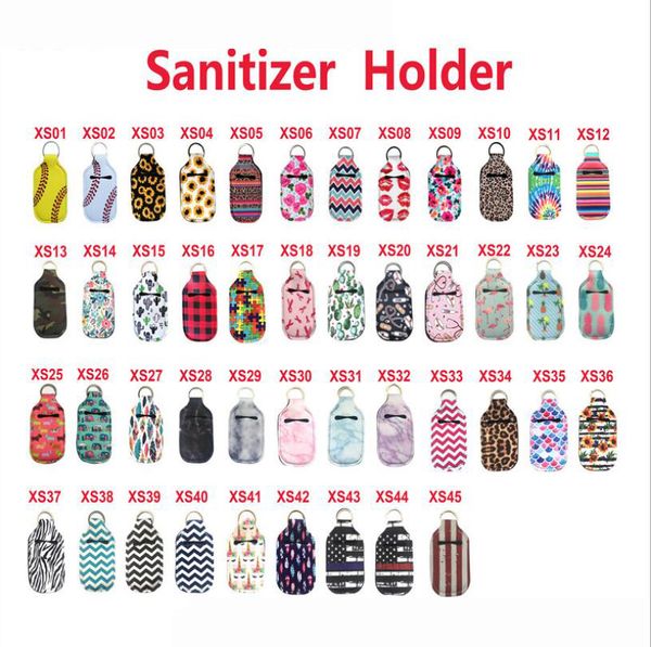 party Spot hand sanitizer bottle holder 30ML RTS portable diving material perfume holders sanitizer can be customized