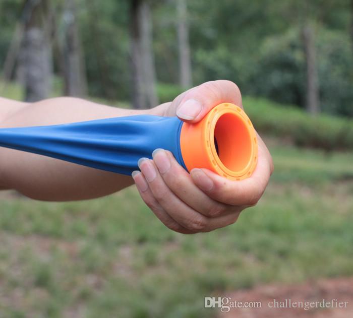 Round Latex Sleeve Slingshot Cup Pocket Shooter Thicken Skin Outdoor Hunting Play Must-have Portable Gadget