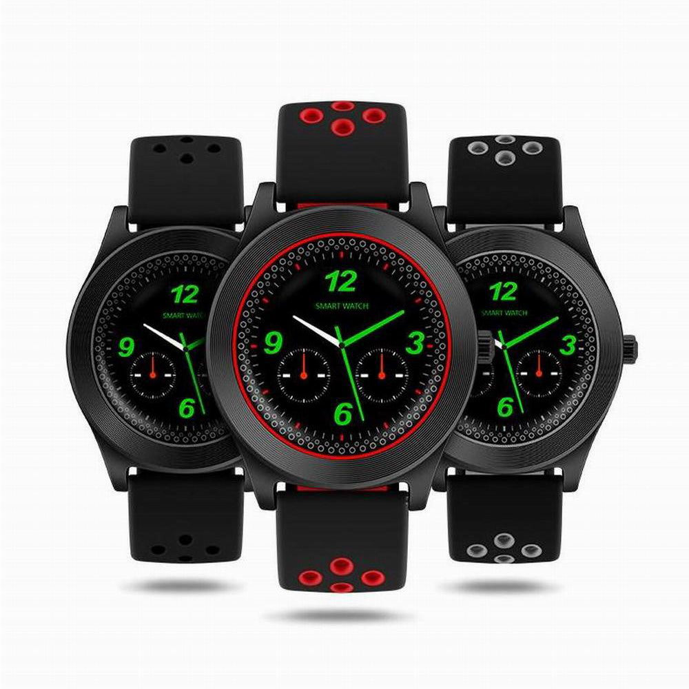 Fashion Smart HD Camera GSM Phone Watch With SIM And TF Card Slot Mp3 Mp4 Player Bluetooth Message Touch Panel Smartwatch For IOS Android