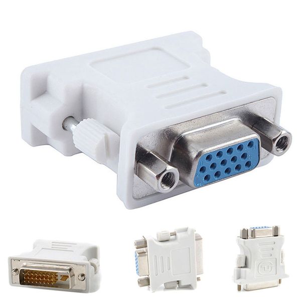 dvi 24 5 dvi male 245 241 to vga female adapter for pc hdtv video monitor adapter converter 1pcs