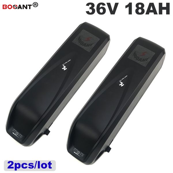 2pcs 36V 18Ah Electric Bike Lithium Battery 800W with power Switch USB Electric bike Battery 36V For Original Samsung 18650 Cell