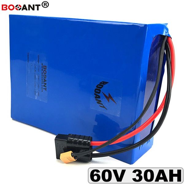 60V 30AH E-Bike Li-ion Battery pack 16S 60V electric bike Lithium Battery pack for Bafang BBSHD 1500W 2500W Motor +5A Charger
