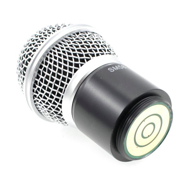 professional replacement cartridge wireless microphone handheld mic sm 58 head capsule grill for pgx slx 24