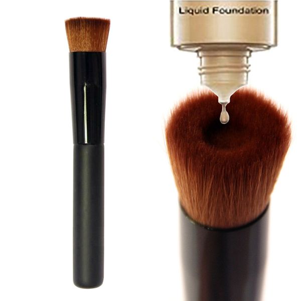 Large Flat Professional Perfecting Face Brush Multipurpose Liquid Foundation Brush Premium Premium Face Makeup Brush