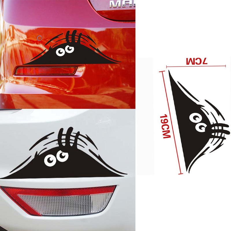 CAR Pirates of the Strange Car Covered Scratches Stickers Cartoon Body Paste Personality Funny Decals