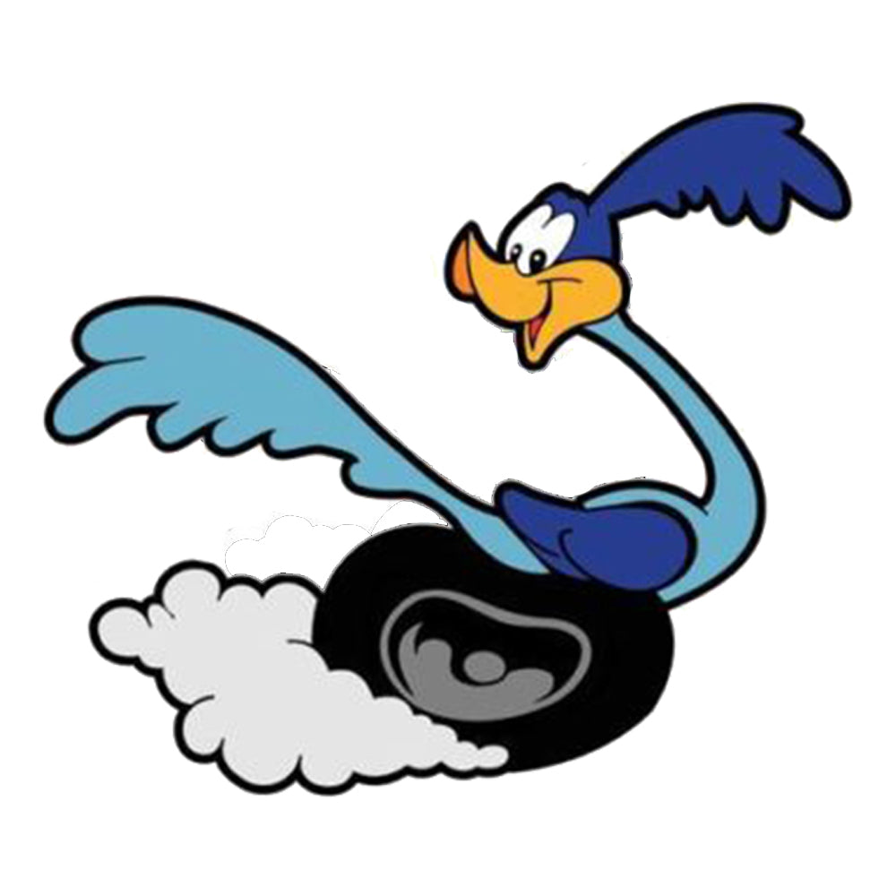 Road Runner Sticker Cartoon Old Fast Car Truck Laptop Vinyl Accessories Decal Car Accessories