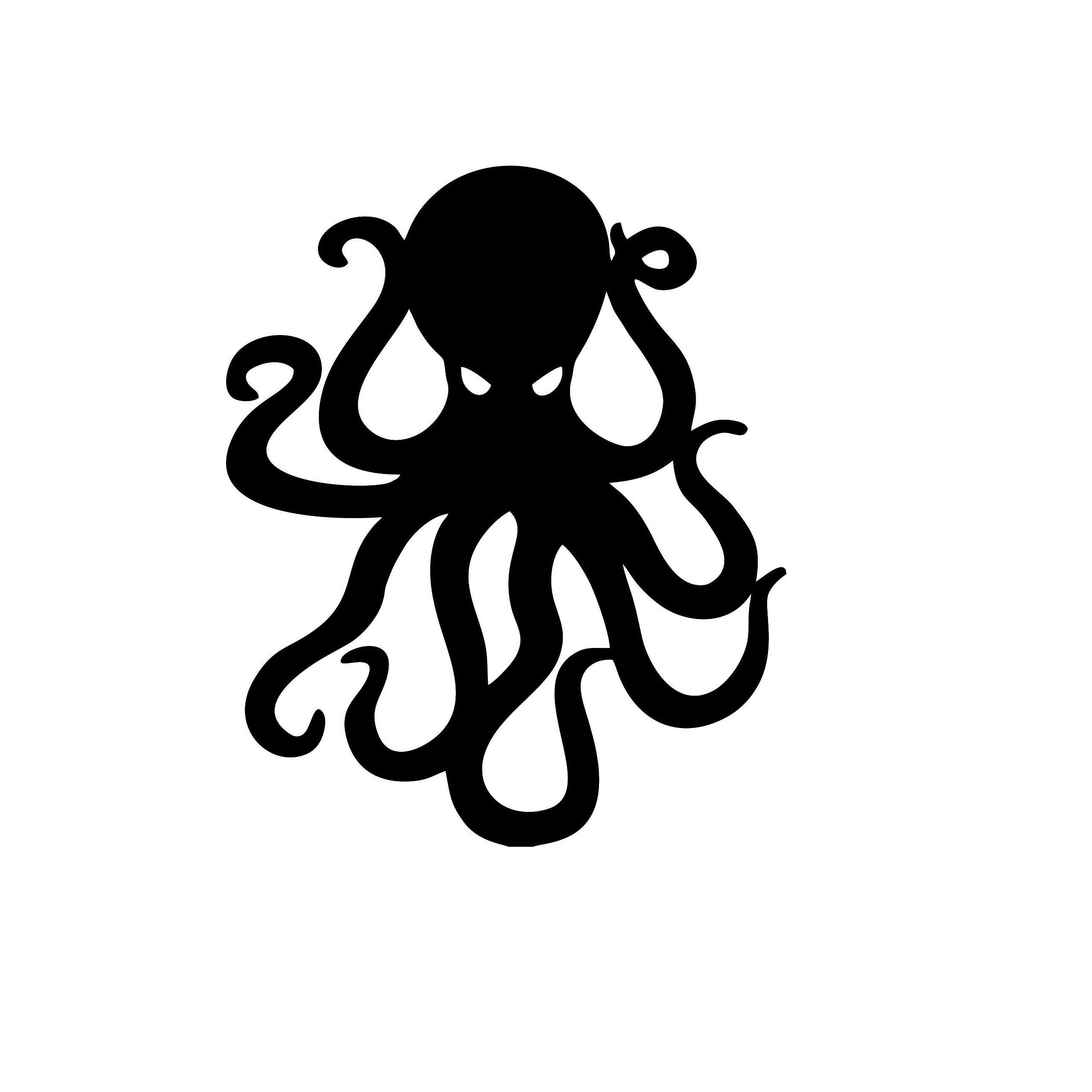 Octopus Wall Decals Kraken Funny Boat Car Bumper Window Vinyl Sticker Art Decor Vinyl Decals