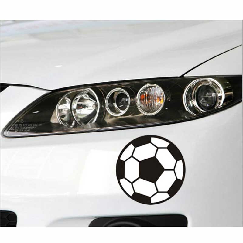 1PCS Soccer Team Stickers Car Decoration Mark Tank Cover Decal