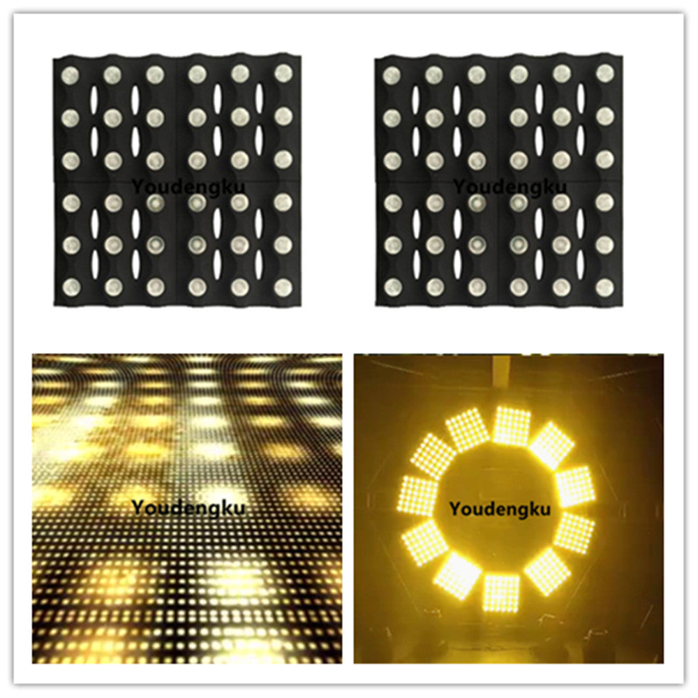 2 pieces Blinder Stage Light 36x3w amber DMX LED Matrix Blinder Audience Blinder Light