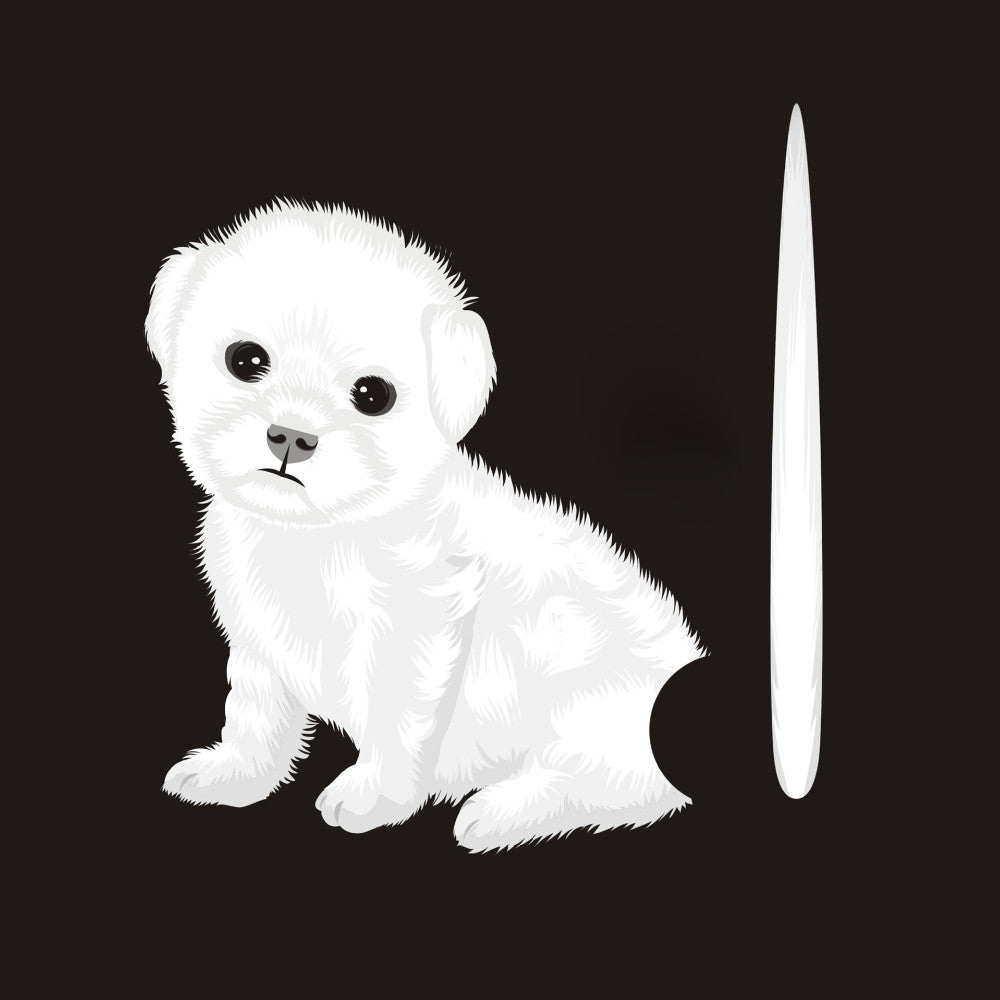 3D Cute White Dog Moving Tail Car Sticker 24.5 * 24cm Reflective Car Styling Windshield Wiper Decals Rear Windshield Decoration