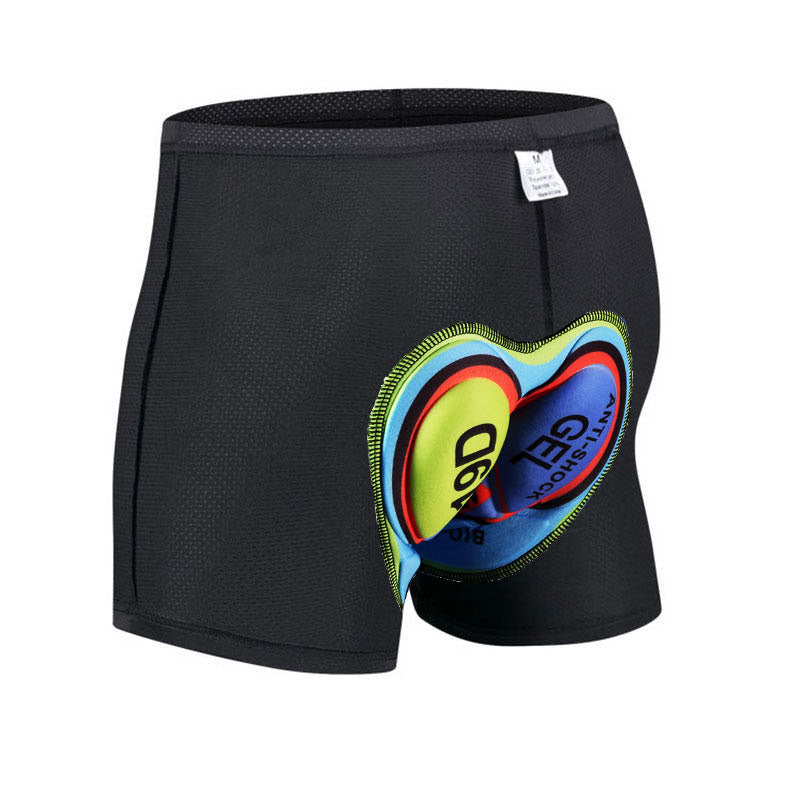 Cycling Shorts Bicycle Silicone Cushion Mountain Road Bike Shorts Riding Sport Compression Tights Underwear With Padded For Men