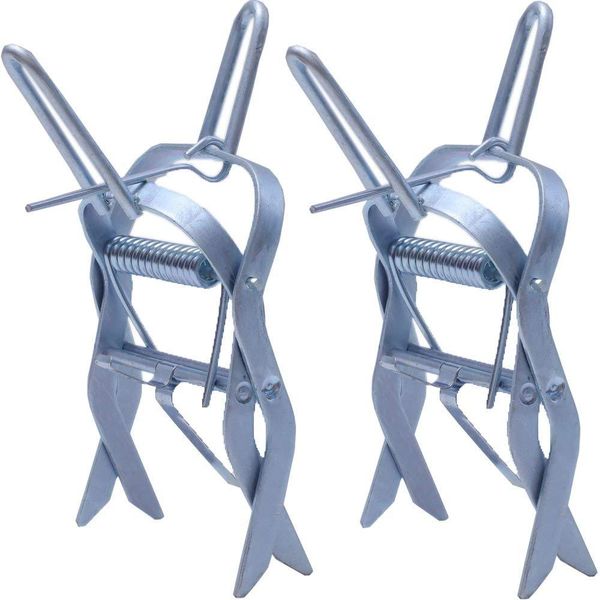 Pest Control Big Metal Clamp Trap Mole Gopher Eliminator Traps Mice Mouse Rat for Farm Lawn Garden Stronger Spring Clip Iron Catch Hole Rode