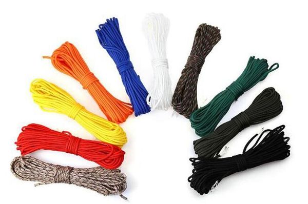 100ft 7Strand Survival Bushcraft Paracord Parachute Cord Umbrella Rope Camping Survival Equipment Emergency Climbing
