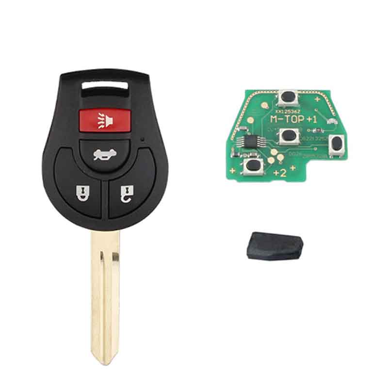 315Mhz Remote Key for Nissan Rogue 2008-2016 For Nissan Versa 2012 2013 2014 2015 With ID46 Chip Original Keys