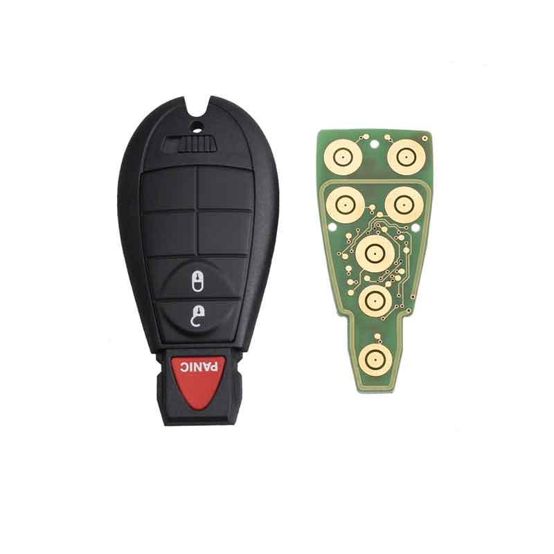 Keyless Remote Car Key Fob 3Buttons Y160 Blade PCF7941 chip For Dodge 08-14 Grand Caravan 09-13 Journey For Dodge M3N5WY783X