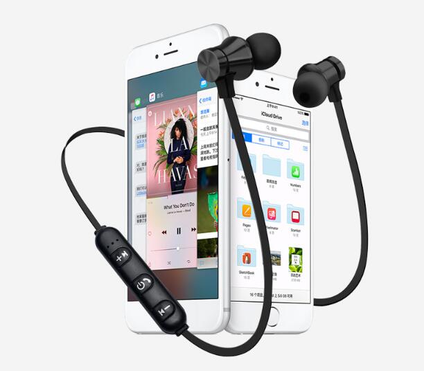 XT11 Magnet Wireless Headphones BT4.2 Bluetooth Earphones with Mic Earbuds Bass Headset for IPhone Samsung LG Smartphones