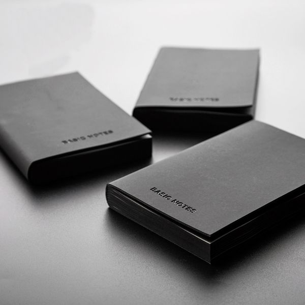 Black Notebook Filofax A5 Sketchbook A7 Line Paper Blank Paper Notebooks Mini Pocket Travel Journal Vintage Writing Planner