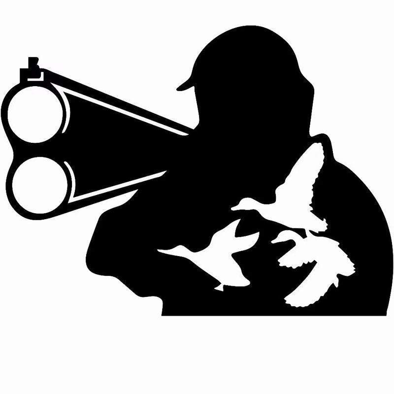 Hunter Car Window Decal Sticker for Motorcycle