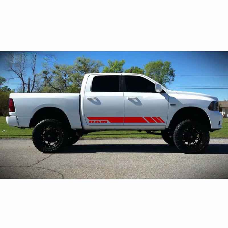 2x Side Stripe Decal Graphic Body Kit Car Sticker Grille Tail Light Cover Car Body Accessories