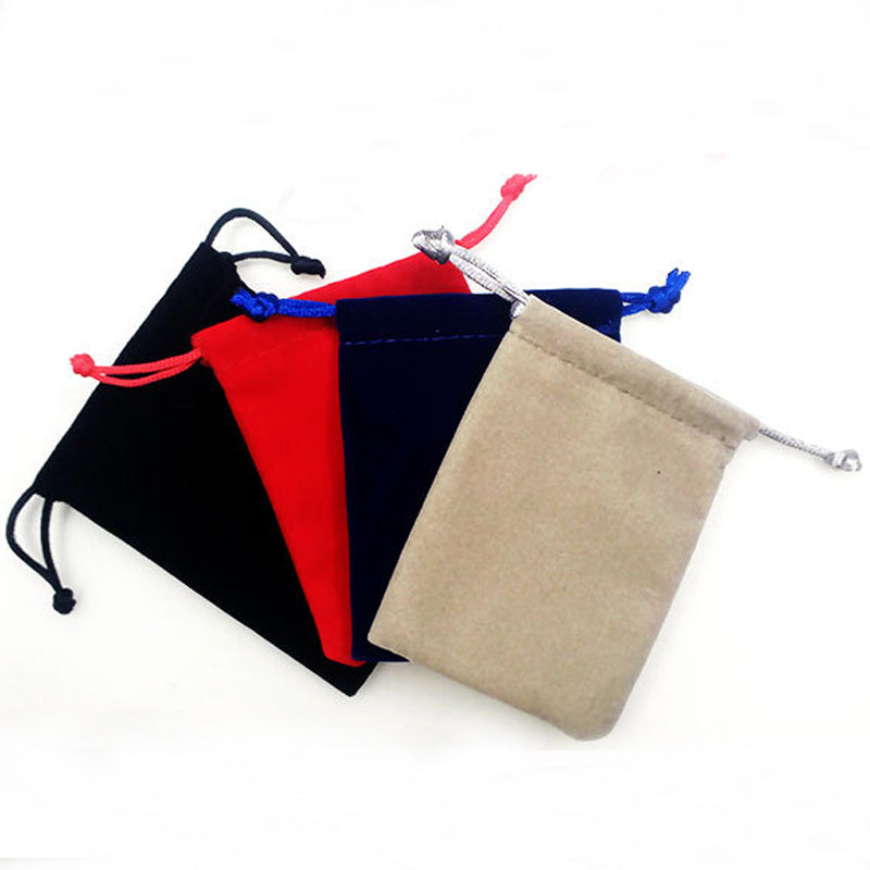 small bags 100Pcs Dice Bags Dungeons And Dragons Dedicated Board Games Box Tarot Card Bag Velvet Drawstring Game