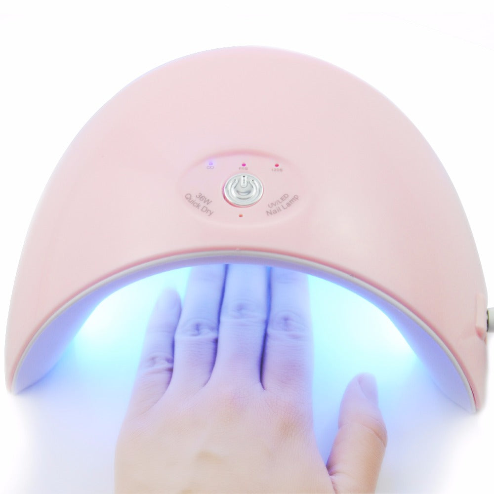 36W UV Led Lamp Nail Dryer For All Types Gel 12 Leds UV Lamp for Nail Machine Curing 60s-120s Timer USB Connector
