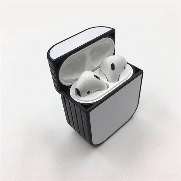 Blank 2D Sublimation AirPods Pro 3 Case Protective Cover Shockproof Earpods Case for Apple Headphone Print Heat Transfer