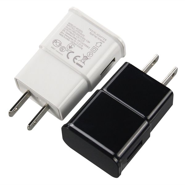 5V 1A 2A Mobile Phone Travel Wall Chargers EU US Plug Home Fast Charger Adapter Charging For Xiaomi Huawei USB Charger