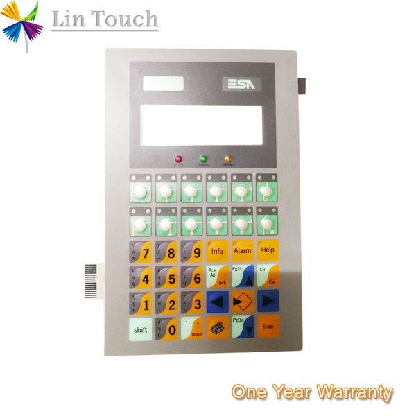 NEW ESA VT510 VT510W0000 VT 510 HMI PLC Membrane Switch keypad keyboard Used to repair the machine with the keypad