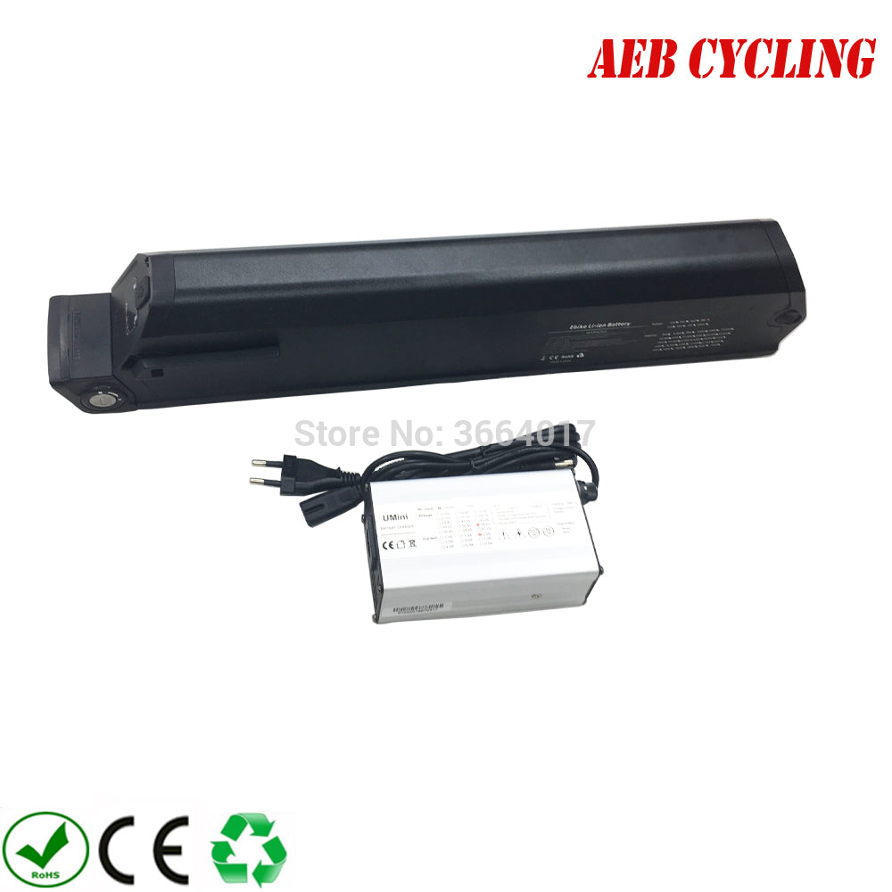 Down tube reention dorado 48 v batterie 17AH lithium batteries 30A BMS for 750-1000W motor with charger