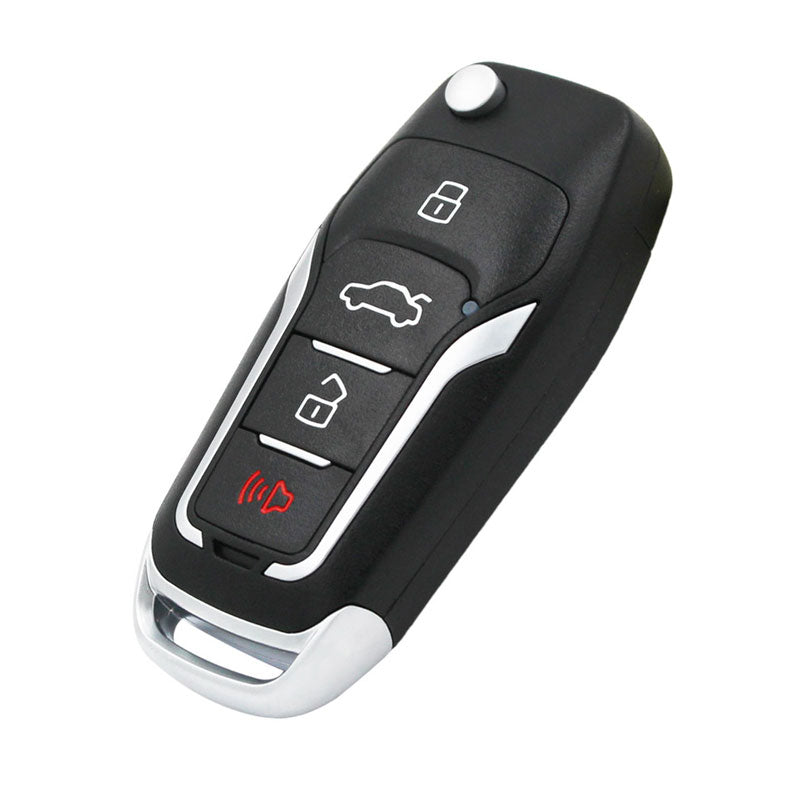 3+1-4 Button Upgraded Folding Flip Remote Car Key Fob 315Mhz 4D63 Chip for F-250 F-350 F-450 Super Duty F-150