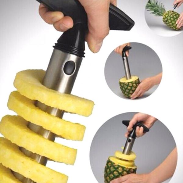 Stainless Steel Pineapple Peeler for Kitchen Accessories Pineapple Slicers Fruit Knife Cutter Kitchen Tools
