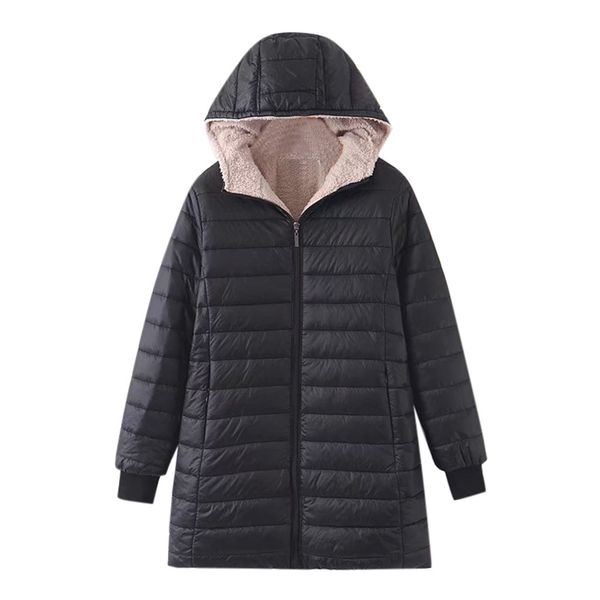 Winter bubble Coats Women Thick long Cotton-padded Parkas vintage Warm Winter Jacket Women Coats And Jackets Hooded Overcoat