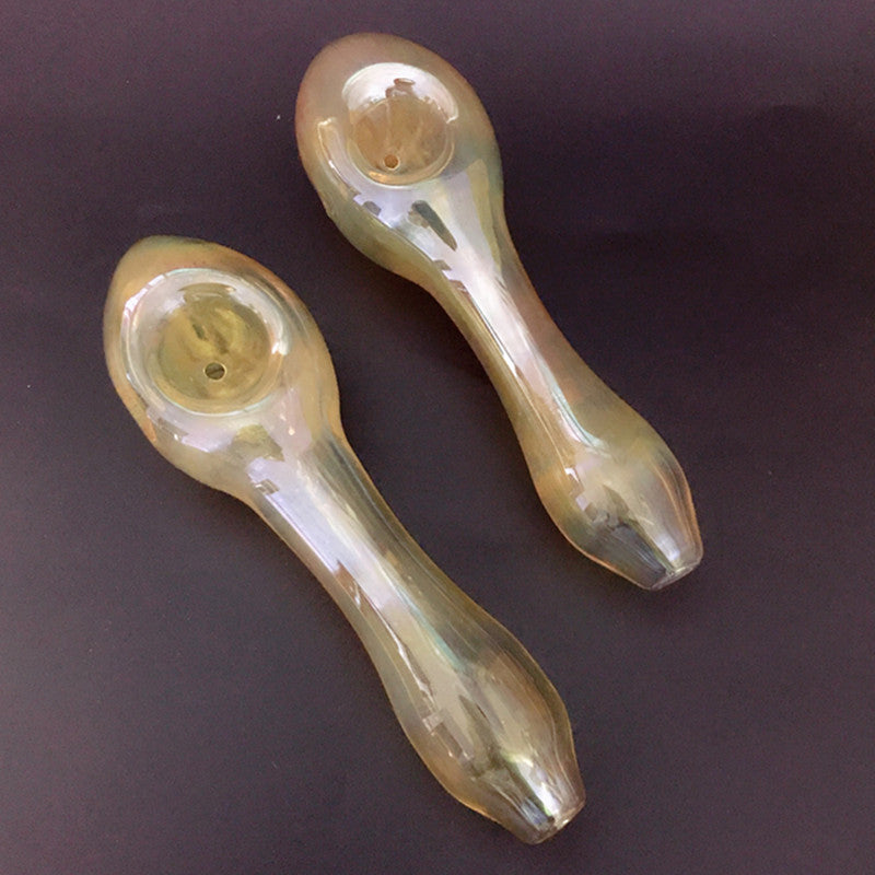 Colorful Tobacco Glass Spoon Pipes Dry Herb Smoking Hand Made Cigarette Filter Rockets Pipe Dot Bowl Oil Burner Bubbler