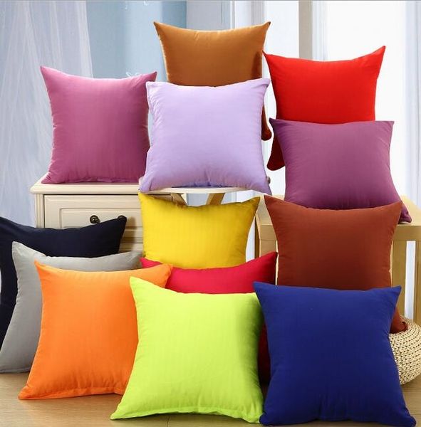 Soft Cushion Cover Decorative Pillows Throw Pillow Case Solid Luxury Home Decor BedLiving Room Sofa Seat Cushions