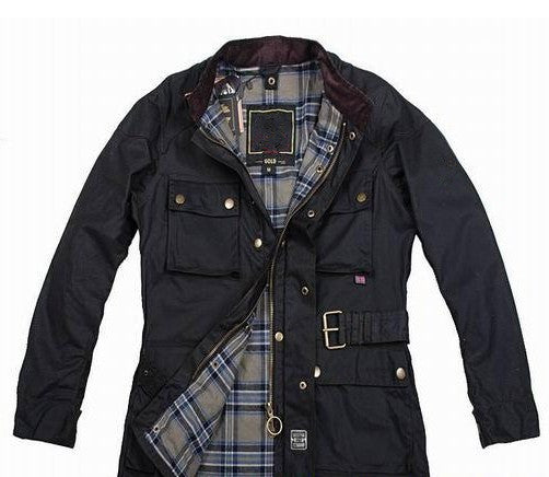 Mens Jackets Fashion Cool Motorcycle Jacket Leather Winter Autumn Waterproof Jacket Outerwear Jackets Coats EU Size