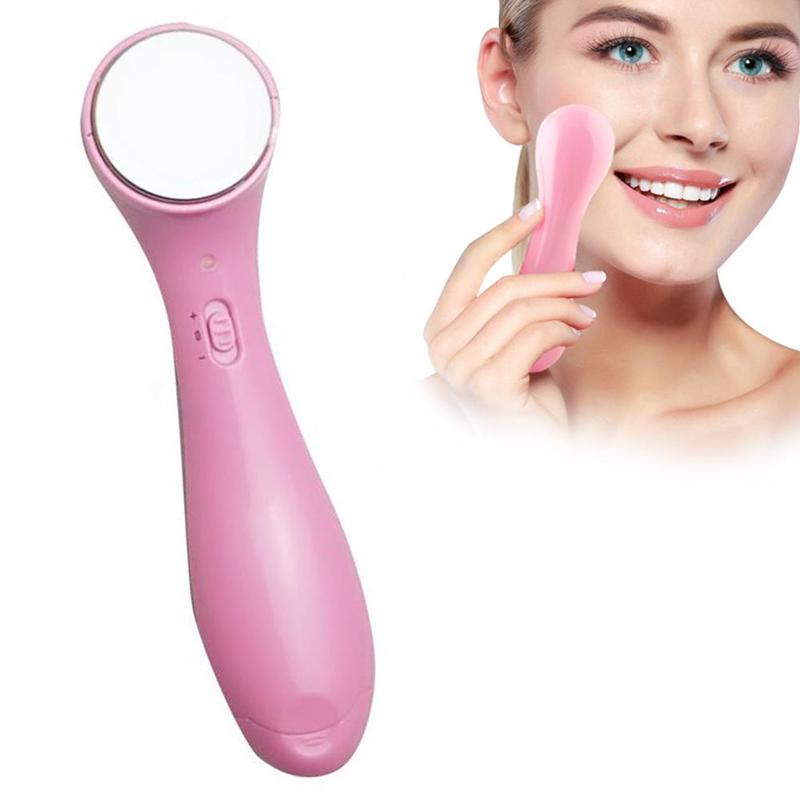 High Quality Beauty Instrument Cleanser Roller Ion Anti-wrinkle Whiten Ionic Face Massager Makeup Facial Care Tools