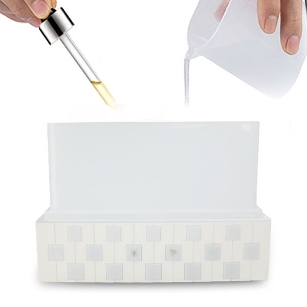 Humidifiers 220ML Aroma Diffuser Rubiks Cube Atherapyaroma Diffuser Portable Baby Humidifier RGB LED Lights Home Air Purifier CL250104